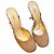 Décolleté slingback in camoscio Prada Beige