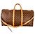 Louis Vuitton Borsa da viaggio Keepall 60 in tela Monogram Marrone Monogramma