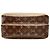 Borsa a tracolla stile Messenger Louis Vuitton Monogram Reporter PM Marrone Monogramma - vista 5