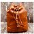 Gucci Zaino in pelle camel/cognac con manico in bambù Cammello - vista 4