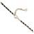 Collana Chanel con strass D'oro  - vista 5