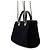 Borsa Tote Chanel Deauville Nero - vista 2