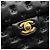 Borsa a mano Chanel in pelle d'agnello nera Nero - vista 13
