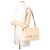 Borsa a tracolla Chanel Matelassé con catena Beige - vista 4