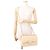 Borsa a tracolla Chanel Matelassé con catena Beige - vista 5