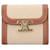 Céline Celine Triomphe Tri-fold Wallet Brown Beige  - view 1