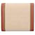 Céline Celine Triomphe Tri-fold Wallet Brown Beige  - view 2