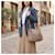 Borsa a tracolla Loewe Hammock Small Marrone Beige  - vista 12