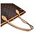 Borsa Tote Louis Vuitton Neverfull MM Monogram Marrone Fuschia - vista 10
