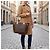 Borsa Tote Louis Vuitton Neverfull MM Monogram Marrone Fuschia - vista 12