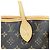 Borsa Tote Louis Vuitton Neverfull MM Monogram Marrone Fuschia - vista 9