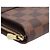 Cartera bi-fold Louis Vuitton Compact Zip Damier Castaño - vista 8