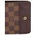 Cartera bi-fold Louis Vuitton Compact Zip Damier Castaño - vista 9