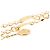 Chanel Gold Chain Gürtel Golden - Ansicht 2