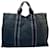 Saco Hermès Tote MM em lona Canvas Cinza Cinza antracite  - vista 1