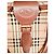 Valigia vintage Burberry Check Marrone Beige - vista 2