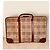 Valigia vintage Burberry Check Marrone Beige - vista 5