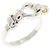 Tiffany & Co. Love Knot Ring aus Flachdraht Silber Golden