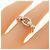 Tiffany & Co. Love Knot Ring aus Flachdraht Silber Golden - Ansicht 5