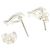 Tiffany & Co Orecchini Tiffany Loving Heart Mini Argento - vista 3