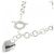 Tiffany & Co Collana Tiffany con Ciondolo a Cuore e Chiusura Toggle Argento - vista 2