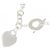 Tiffany & Co Collana Tiffany con Ciondolo a Cuore e Chiusura Toggle Argento - vista 4