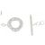 Tiffany & Co Collana Tiffany con Ciondolo a Cuore e Chiusura Toggle Argento - vista 5