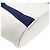 Hermès White Toile Cabriole Wickeltasche Marineblau - Ansicht 10