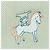 Hermès White Toile Cabriole Wickeltasche Marineblau - Ansicht 9
