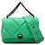 Bulgari Borsa Serpenti Cabochon Mini in Pelle Verde Bvlgari Verde chiaro