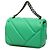 Bulgari Borsa Serpenti Cabochon Mini in Pelle Verde Bvlgari Verde chiaro - vista 2