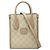 Borsa Satchel Gucci Mini GG Supreme Interlocking G Beige