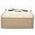 Borsa Satchel Gucci Mini GG Supreme Interlocking G Beige - vista 3