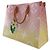 Louis Vuitton Pink Monogram Giant By The Pool Onthego GM Rosa - vista 3