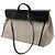 Hermès Brown Toile and Vache Hunter Less is Mors Herbag Zip Cabine 50 Marrone Beige - vista 2