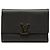 Louis Vuitton Black Taurillon Capucines Compact Wallet