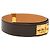 Cintura Hermès Collier de Chien in Box Calf Marrone 70 Marrone scuro - vista 3