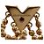 Orecchini Louis Vuitton Gold Gold Plated Essentials V Skin Push Back D'oro - vista 7