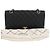 Chanel Black Medium Classic Caviar Double Flap Nero - vista 15