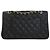 Chanel Black Medium Classic Caviar Double Flap Nero - vista 4