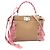 Fendi Mini Ribbon Whipstitch Peekaboo Brown Marrone Cammello