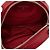 Clutch rotonda trapuntata in caviar rosso Chanel con catena - vista 4