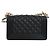 Chanel Black Small Quilted Caviar Boy Flap Nero - vista 2