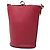 Borsa a secchiello Gate Anagram LOEWE in pelle rossa Rosso Bordò - vista 2