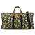 Louis Vuitton Green Takashi Murakami Monogramouflage Keepall Bandouliere 55 Verde