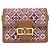 Louis Vuitton Red Monogram Jacquard Since 1854 Mini Dauphine Rosso Bordò