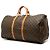 Louis Vuitton Brown Monogram Keepall Bandouliere 60 Marrone - vista 2