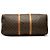 Louis Vuitton Brown Monogram Keepall Bandouliere 60 Marrone - vista 3