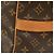 Louis Vuitton Brown Monogram Keepall Bandouliere 60 Marrone - vista 5