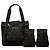 Salvatore Ferragamo Ferragamo Gancini Canvas Tote in Schwarz - Ansicht 8